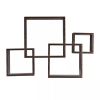 25.5" x 17.75" Intersecting Cube Wall Shelf