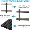 Shoe Rack Shoe Organizer, 20-24 Pairs Shoes Storage Organizer Metal Stackable&Removable Multifunctional Show Rack for Entryway,Closet and Bedroom