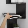 48.5" x 7.7" Zigzag Corner Shelf