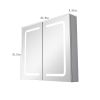 Bathroom Mirror Cabinet With LED Lights