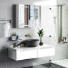 Bathroom Mirror Cabinet With LED Lights