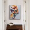 Hand Painted Oil Painting Abstract Portrait Wall Art Hand painted-Man Knife Oil Paintings On Canvas-Hand Made-For Home Decoration