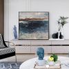 Hand Painted Oil Painting Oil Painting on Canvas Abstract Blue Modern Oil Painting Abstract Original Hand Painted Painting Modern Art