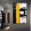 Oil Painting Hand Painted Vertical Abstract Pop Art Modern Living Room Hallway Bedroom Luxurious Decorative Painting