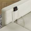 Sofa Bed Chair 2-in-1 Convertible Chair Bed, Lounger Sleeper Chair for Small Space with One Pillow, Velvet